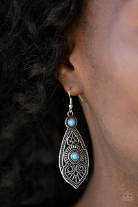 Sweetly Siren - Blue Earrings - Paparazzi Accessories