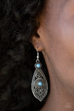 Sweetly Siren - Blue Earrings - Paparazzi Accessories