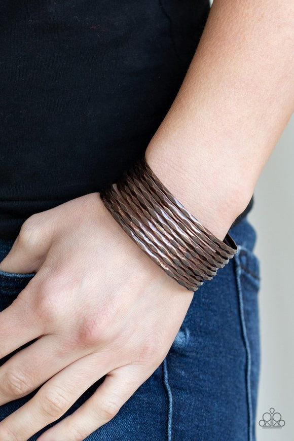 stacked-shimmer-copper-bracelet-paparazzi-accessories
