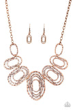 Empress Impressions - Copper Necklace - Paparazzi Accessories