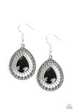 Limo Service - Black Earrings - Paparazzi Accessories
