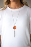 tasseled-tranquility-orange-necklace-paparazzi-accessories