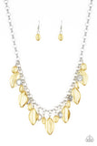 malibu-ice-yellow-necklace-paparazzi-accessories