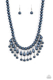Miss Majestic - Blue Necklace - Paparazzi Accessories