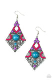 Malibu Meadows - Multi Earrings - Paparazzi Accessories