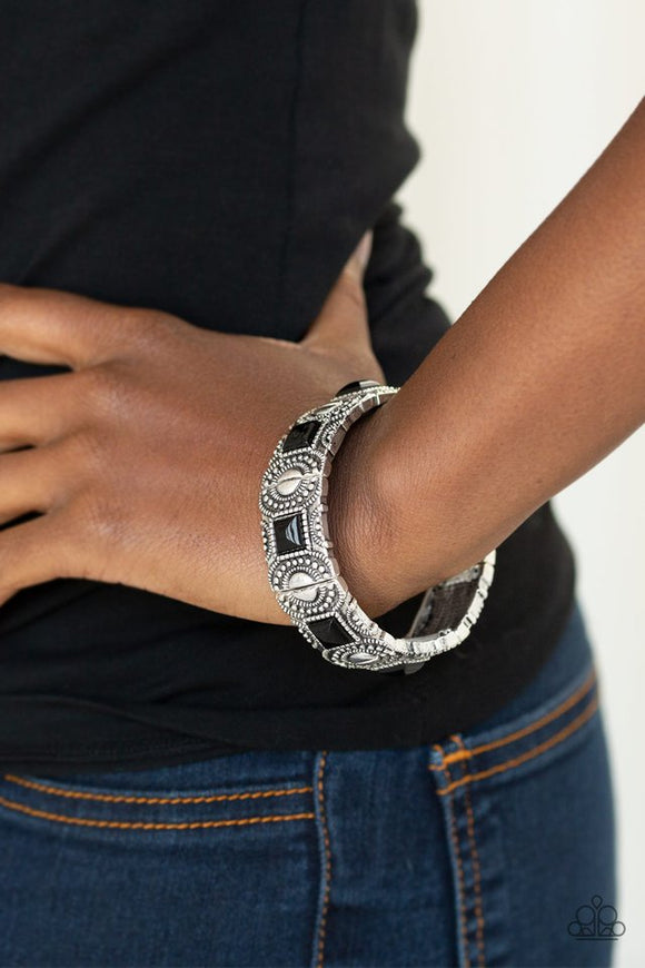 tribal-trailblazer-black-bracelet-paparazzi-accessories