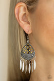 wolf-den-yellow-earrings-paparazzi-accessories