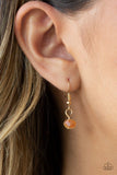 Downstage Dazzle - Gold Necklace - Paparazzi Accessories
