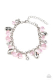 Dazing Dazzle - Pink Bracelet - Paparazzi Accessories