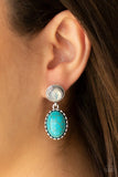 western-oasis-blue-post-earrings-paparazzi-accessories