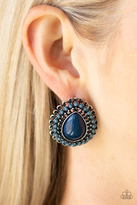 beaded-blast-blue-earrings-paparazzi-accessories