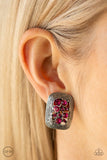 darling-dazzle-pink-earrings-paparazzi-accessories