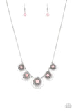 Solar Beam - Pink Necklace - Paparazzi Accessories