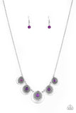Solar Beam - Purple Necklace - Paparazzi Accessories