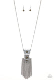 Totem Tassel - Green Necklace - Paparazzi Accessories