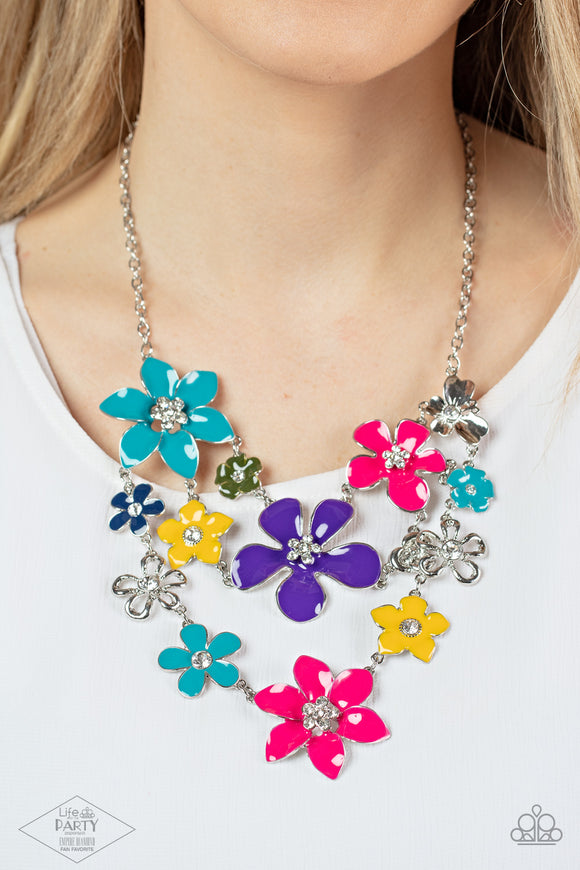 Encore 2013 Flower Zi Collection Necklace - Multi Necklace - Paparazzi Accessories
