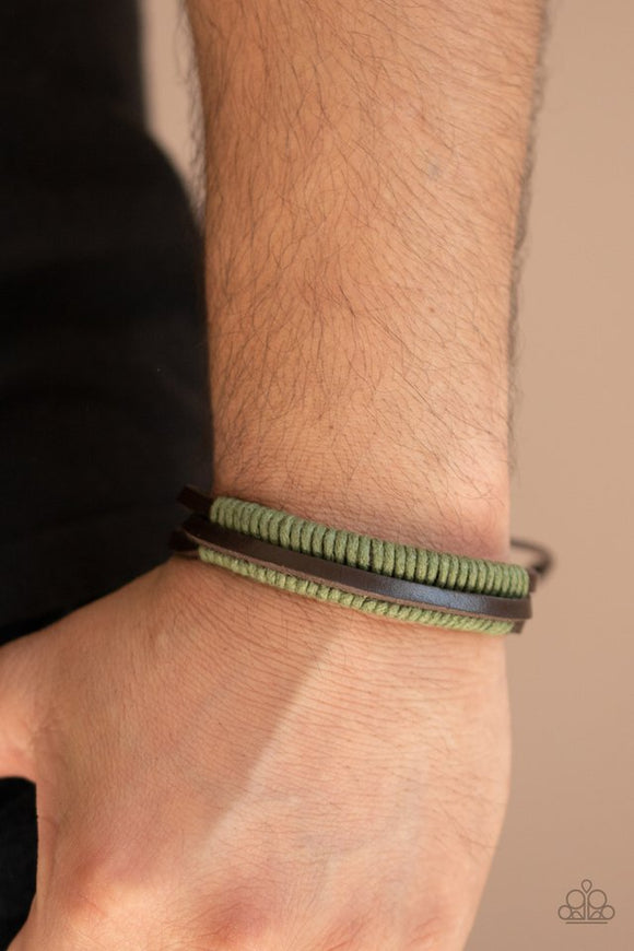 rugged-roper-green-bracelet-paparazzi-accessories