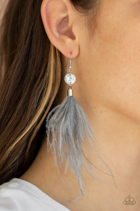 feathered-flamboyance-silver-earrings-paparazzi-accessories