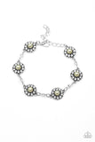 garden-flower-grandeur-yellow-bracelet-paparazzi-accessories