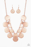Stop and Reflect - Copper Necklace - Paparazzi Accessories