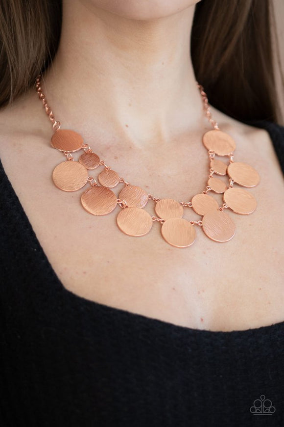 stop-and-reflect-copper-necklace-paparazzi-accessories