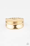 Band Together - Gold Ring - Paparazzi Accessories