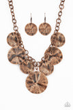 Barely Scratched The Surface - Copper Necklace - Paparazzi Accessories