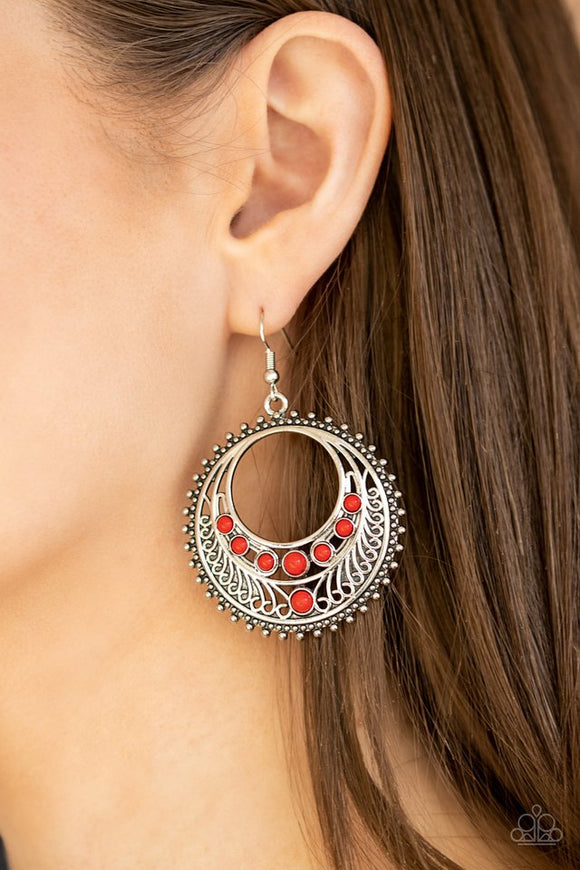 boho-bliss-red-earrings-paparazzi-accessories