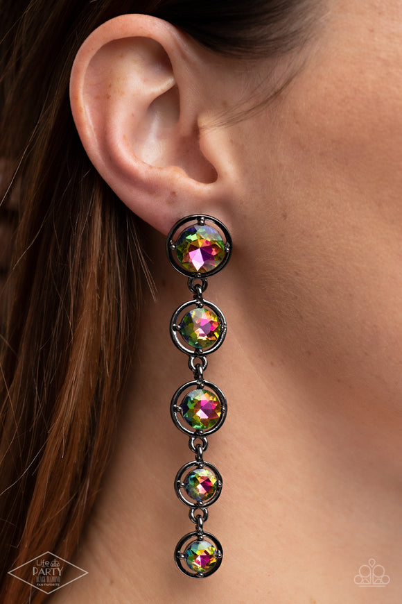 Drippin In Starlight - Multi Earrings - Paparazzi Accessories