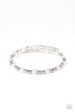 Decadently Dainty - Pink Bracelet - Paparazzi Accessories
