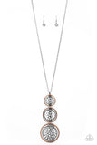 Buckle Down - Copper Necklace - Paparazzi Accessories