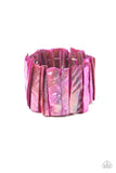 Beach Blast - Pink Bracelet - Paparazzi Accessories
