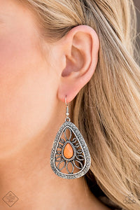 floral-frill-orange-earrings-paparazzi-accessories