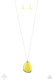 Ethereal Experience - Yellow Necklace - Paparazzi Accessories