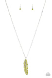 Soaring High - Green Necklace - Paparazzi Accessories
