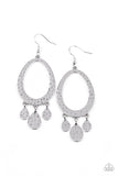 Taboo Trinket - Silver Earrings - Paparazzi Accessories