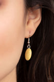Nomadic Dramatics - Yellow Necklace - Paparazzi Accessories