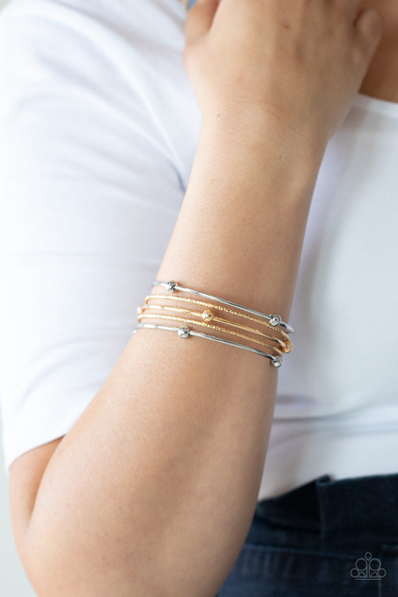 Stellar Orbit - Multi Bracelet - Paparazzi Accessories