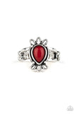 Tranquil Tide - Red Ring - Paparazzi Accessories