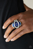 Endless Enchantment - Blue Ring - Paparazzi Accessories