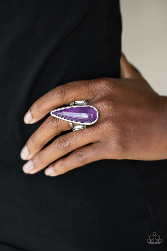 Spiritual Awakening - Purple Ring - Paparazzi Accessories