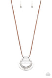Rise and SHRINE - Brown Necklace - Paparazzi Accessories