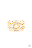 Divinely Deco - Gold Ring - Paparazzi Accessories