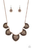 Garden Pixie - Copper Necklace - Paparazzi Accessories