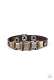 Rural Explorer - Brown Bracelet - Paparazzi Accessories