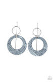 Stellar Stylist - Silver Post Earrings - Paparazzi Accessories