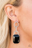 superstar-status-black-post-earrings-paparazzi-accessories
