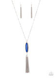 Stay Cool - Blue Necklace - Paparazzi Accessories