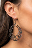 Serenely Shattered - Black Earrings - Paparazzi Accessories