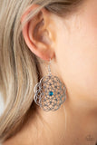 botanical-bash-blue-earrings-paparazzi-accessories